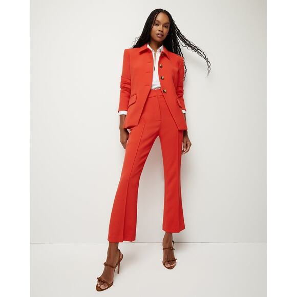 VERONICA BEARD TANI PANT IN FLAME NEW WITH TAGS SIZE 6 - Picture 1 of 7